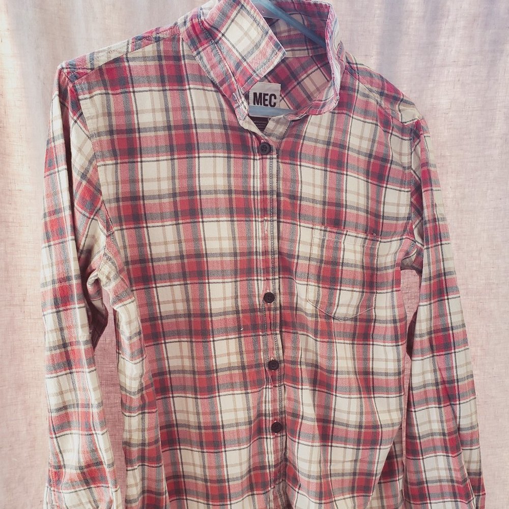 Cotton Flannel Button Up